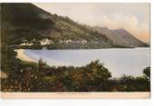 Coloured postcard of Tikitapu the Blue Lake. - 45977 - Postcard
