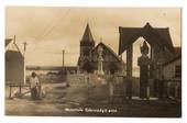 Real Photograph by Radcliffe of Ohinemutu Rotorua. - 45994 - Postcard