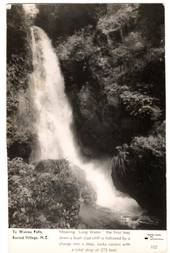 Real Photograph by Dawson of Wairoa Falls Buried Village. - 46010 - Postcard