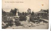 Postcard of Tea Kiosk and Sanatorium Grounds Rotorua. - 46015 - Postcard