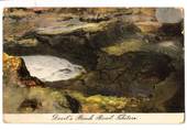 Coloured postcard of Devils Punch Bowl Tikitere. - 46032 - Postcard