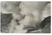Postcard of Steam Clouds after eruption Waimangu Geyser. - 46058 - Postcard