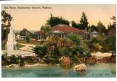 Coloured postcard of Tea Kiosk Sanatorium Grounds Rotorua. - 46066 - Postcard
