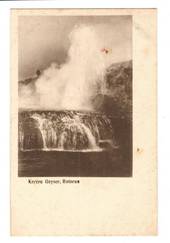 Postcard of Kereru Geyser Rotorua. - 46071 - Postcard