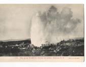Postcard by Muir and Moodie of the great Wairoa Geyser in action. - 46073 - Postcard