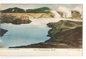 Coloured postcard of Lake Rotomahana. - 46074 - Postcard