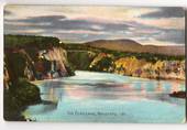 Coloured postcard of The Echo Lake Waiotapu. - 46075 - Postcard