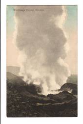 Tinted Postcard of Waimangu Geyser. - 46088 - Postcard