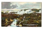 Coloured postcard. General view of Whakarewarewa. - 46089 - Postcard