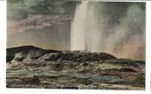 Coloured postcard of Waikiti Geyser in action Whakarewarewa. - 46095 - Postcard