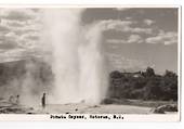 Real Photograph by N S Seaward of Pohutu Geyser. - 46102 - Postcard