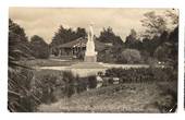 Real Photograph by Radcliffe of Sanitorium Grounds Rotorua. Very slight damage bottom right. - 46108 - Postcard