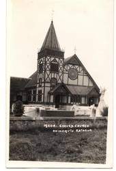Real Photograph of Maori Carved Church Ohinemutu. - 46112 - Postcard