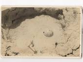 Real Photograph by N S Seaward of Mud Pools Rotorua. - 46147 - Postcard