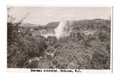 Real Photograph by N S Seaward of Thermal Activity Rotorua. - 46149 - Postcard