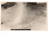 Real Photograph by N S Seaward of Thermal Activity Rotorua. - 46156 - Postcard