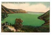 Coloured postcard of Green Lake Rotokakahi Rotorua. - 46157 - Postcard