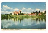 Coloured postcard by PPL of Hastings of Maori Church Ohinemutu. - 46166 - Postcard