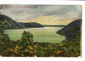 Coloured postcard of Rotokakahi or Green Lake. - 46167 - Postcard