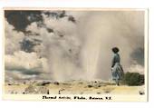 Tinted Postcard by N S Seaward of Thermal Activity Rotorua. - 46175 - Postcard