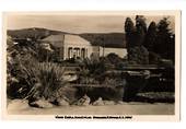 Real Photograph by A B Hurst & Son of Ward Naths Sanatorium Grounds Rotorua. - 46180 - Postcard