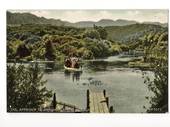 Coloured postcard of the approaches to Hamurana Spring Rotorua. - 46185 - Postcard