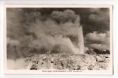 Real Photograph by the Tourist Dept of Pohutu Geyser. - 46192 - Postcard