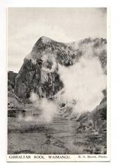 Postcard from Waimangu set by Marsh. Gibraltar Rock. - 46210 - Postcard