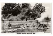 Real Photograph by N S Seaward of Thermal Activity Rotorua. - 46222 - Postcard