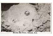 Real Photograph by N S Seaward of Boiling Mud Pools Rotorua. - 46225 - Postcard