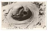 Real Photograph by N S Seaward of Boiling Mud Pools Rotorua. - 46228 - Postcard