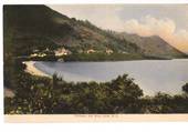 Coloured postcard of Tikitapu the Blue Lake. - 46238 - Postcard