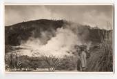 Real Photograph of Thermal Regions Rotorua. - 46251 - Postcard