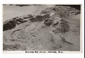 Real Photograph by N S Seaward of Boiling Mud Pools Rotorua. - 46282 - Postcard