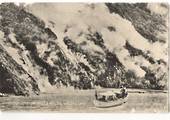 Postcard. Through Steaming Hills Boiling Waters Lake Rotomahana. - 46283 - Postcard