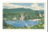 Coloured postcard by Reed of Frying Pan Lake Waimangu. - 46287 - Postcard