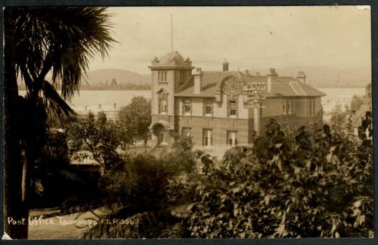 TAURANGA Post Office Real Photograph by Radcliffe. #3563. - 46303 - Postcard