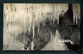Real Photograph by Radcliffe of Stalactites Waitomo Caves. - 46403 - Postcard