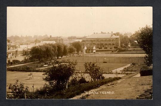 Real Photograph by Radcliffe of Te Aroha. - 46503 - Postcard