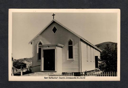 Real Photograph of New Methodist Church Coromandel. - 46504 - Postcard