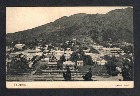 Early Undivided Postcard of Te Aroha. Crease. - 46508 - Postcard