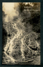 Real Photograph by Radcliffe of Pink Terraces Wairakei. - 46654 - Postcard