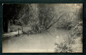 Real Photograph by Radcliffe of Hot Swimming Bath Wairakei. - 46656 - Postcard