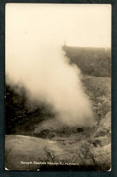 Real Photograph by Radcliffe of Karapiti Blowhole Wairaki. - 46659 - Postcard