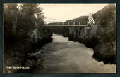 Real Photograph by Radcliffe of Huka Rapids. - 46662 - Postcard