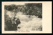 Early Undivided Postcard  by Muir and Moodie of Aratiatia Rapids Wairakei. - 46698 - Postcard