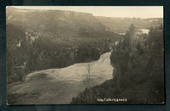 Real Photograph by Radcliffe of Huka Falls. - 46726 - Postcard