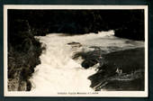 Real Photograph by A B Hurst & Son of Aratiatia Rapids. - 46730 - Postcard