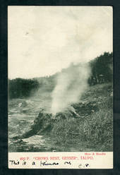 Early Undivided Postcard by Muir & Moodie of Crow's Nest Geyser Taupo. - 46757 - Postcard
