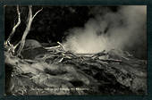 Real Photo by Radcliffe of the Eagles Nest Geyser Wairakei. - 46768 - Postcard